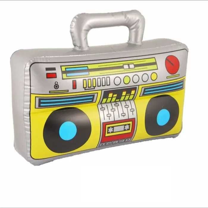 Dmuchane radio 40 x 37 cm hip-hop magnetofon