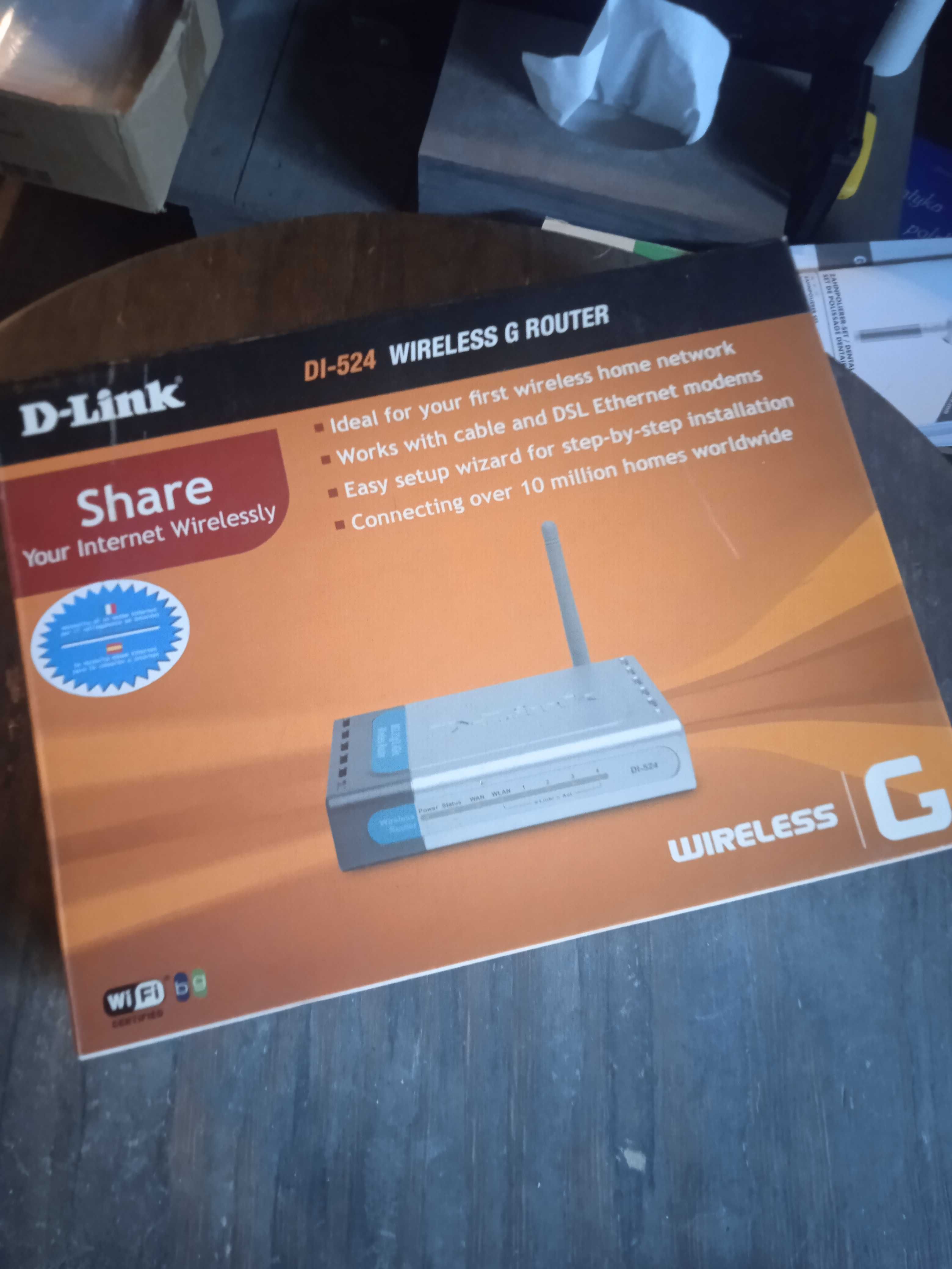 router wireless G D-LINK DI-524