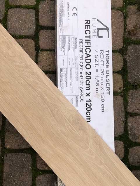 Płytki Tigre desert drewnopodobne 20 x 120 3,36 m2 cena za całość