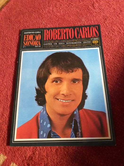 Roberto Carlos Revista Edição Sonora com single