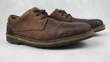 CLARKS Edgewick Plain Półbuty Oxfordy Skórzane Roz. 43