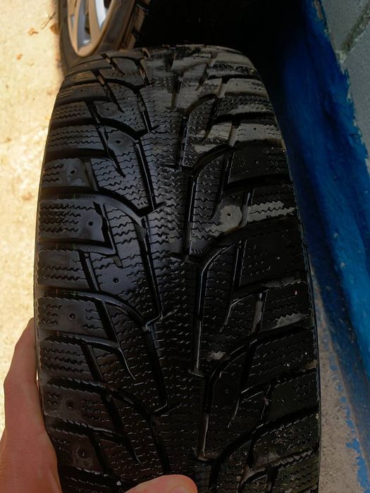 Комплект зимы Hankook 195 65 R15 (2017 год выпуска)
Колеса, прак