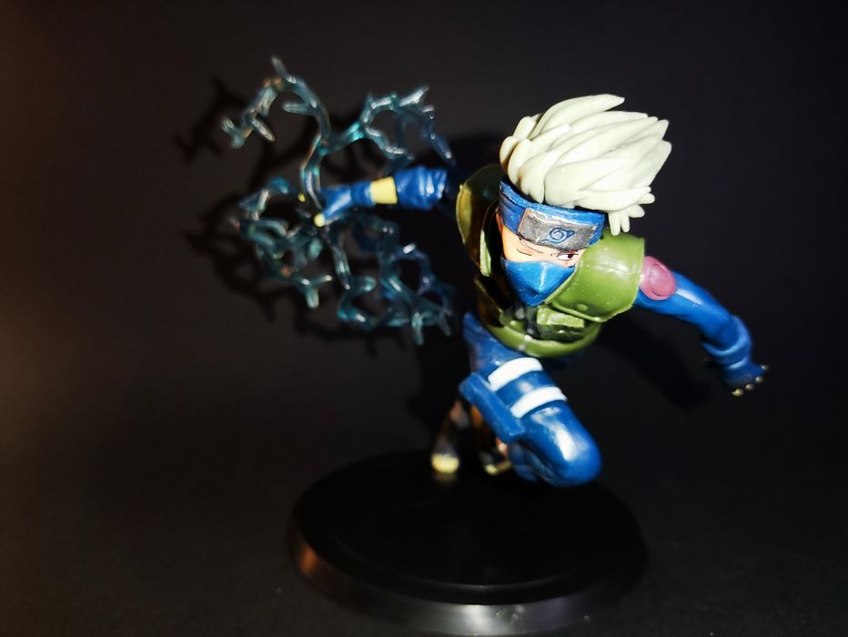 Kakashi Hatake Raiton 15cm – Figura Naruto Escala 1:12 em PVC
