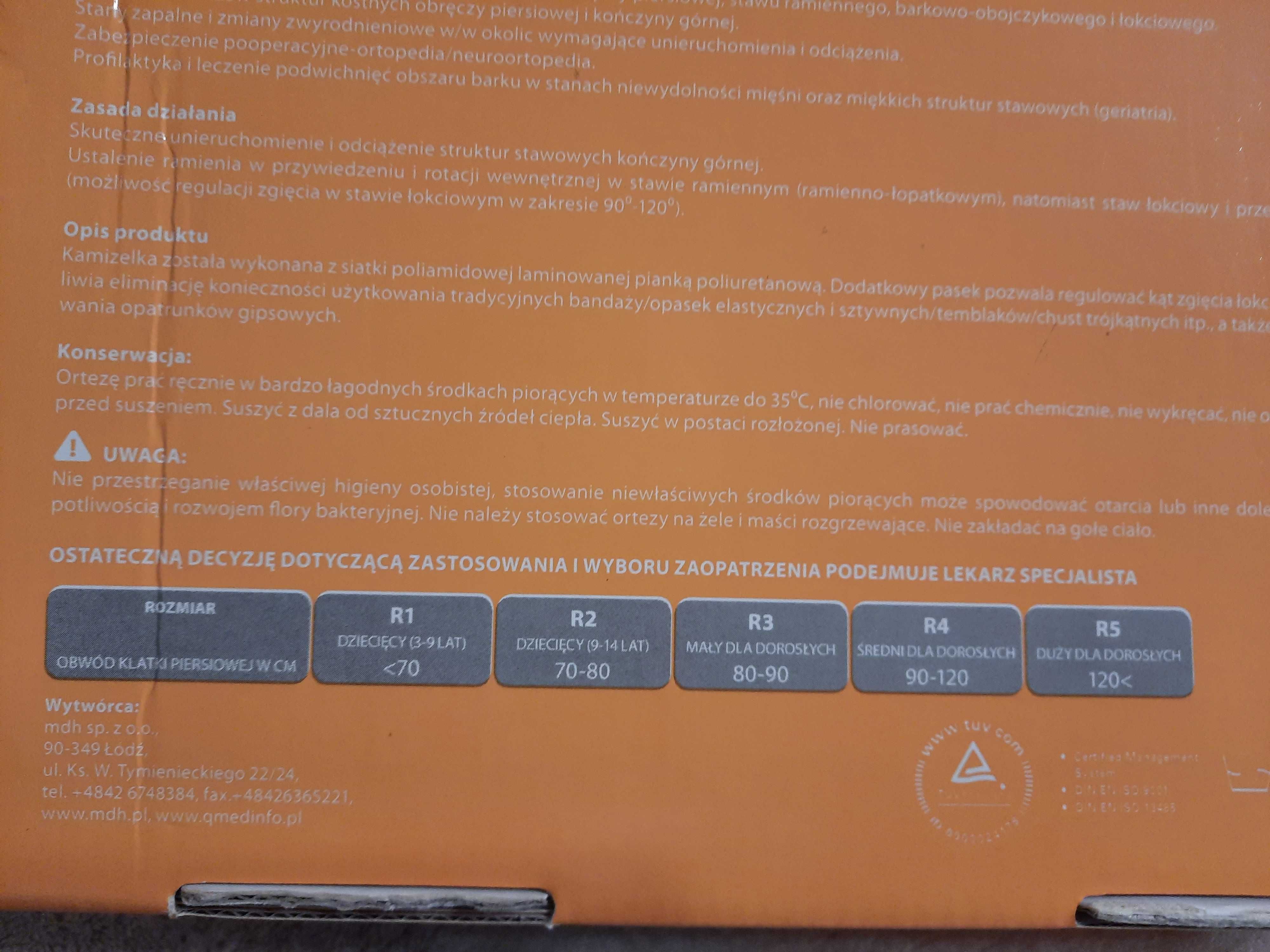 Opatrunek Kamizelka Desaulta
