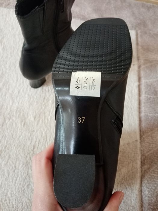 Шкіряні, Осінні чобітки з Італії.