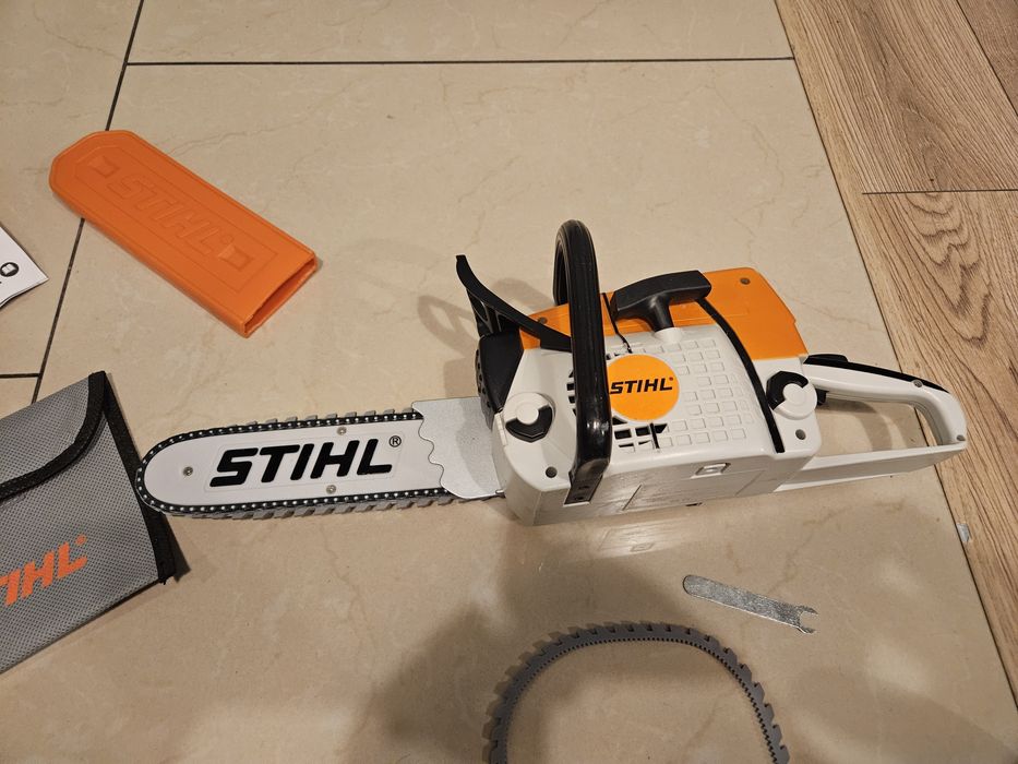 Piła spalinowa Stihl MS – zabawka na baterie
