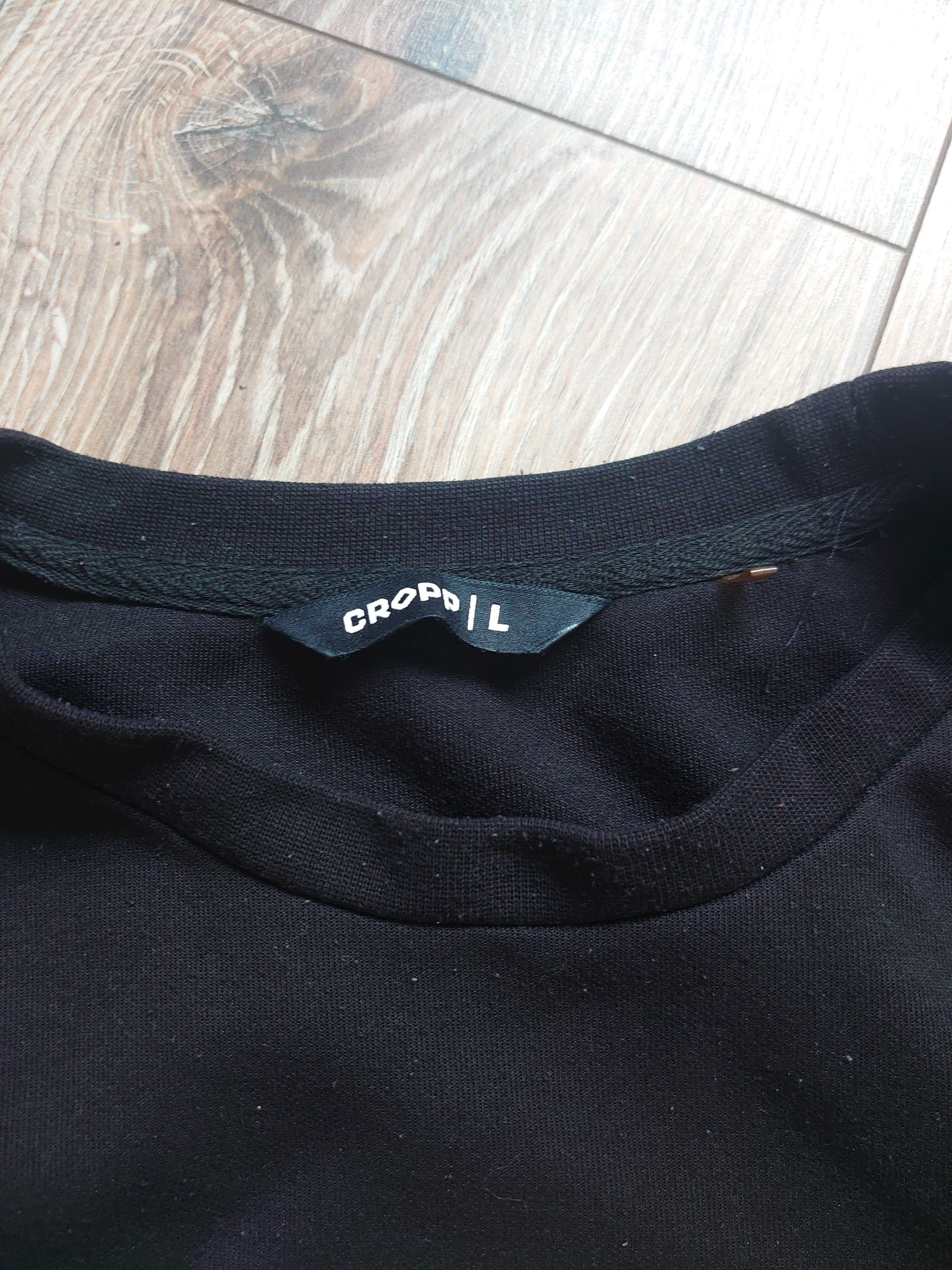 Czarna bluza Cropp