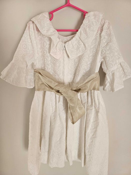 Vestido de Cerimónia de Menina Tamanho 3/4 Anos