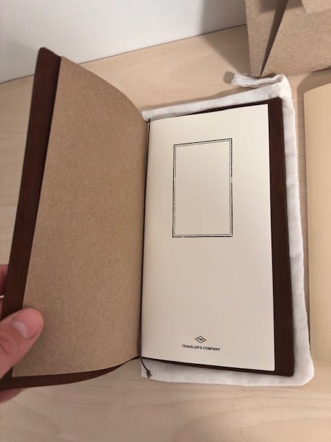 Travelers notebook regular camel