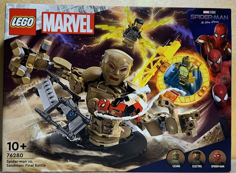 Lego marvel 76280, 76278, 76247 Лего марвел людина павук