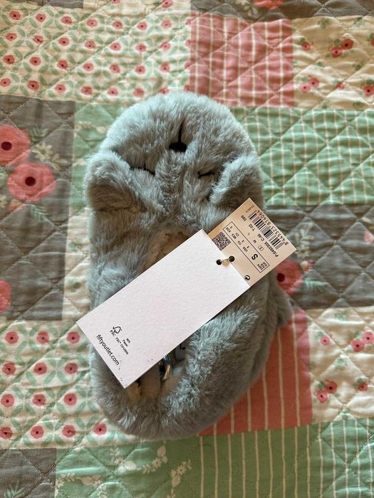 pantufas novas com etiqueta