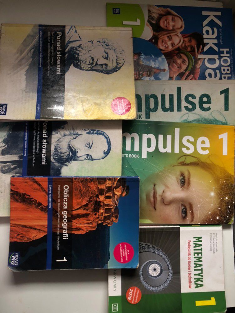 podreczniki i ksiazki do 1 klasy