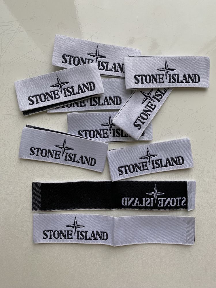 Аутентичний комплект аксесуарів Stone Island патч бірки ґудзики бирки