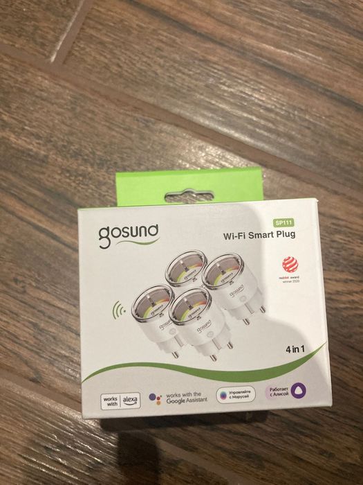Cztery gniazda smart Wifi Gosund SP111 Supla