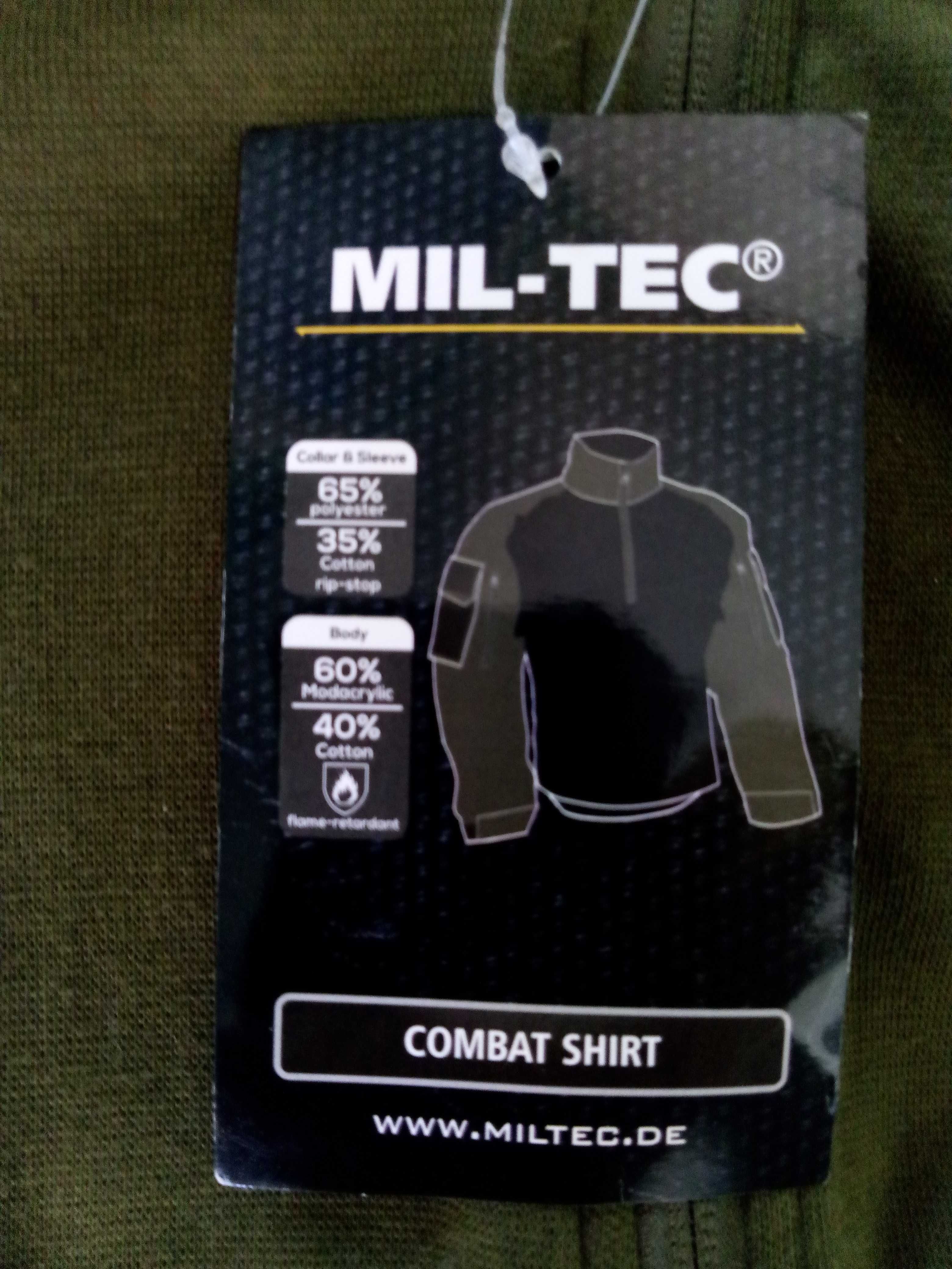 Мультикам, бойова сорочка від Немецкої фирми Mil-Тec "Сombat Shirt" L