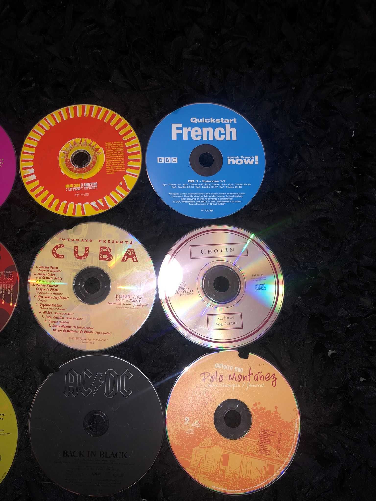 Lote de 44 cds originais  sem capas