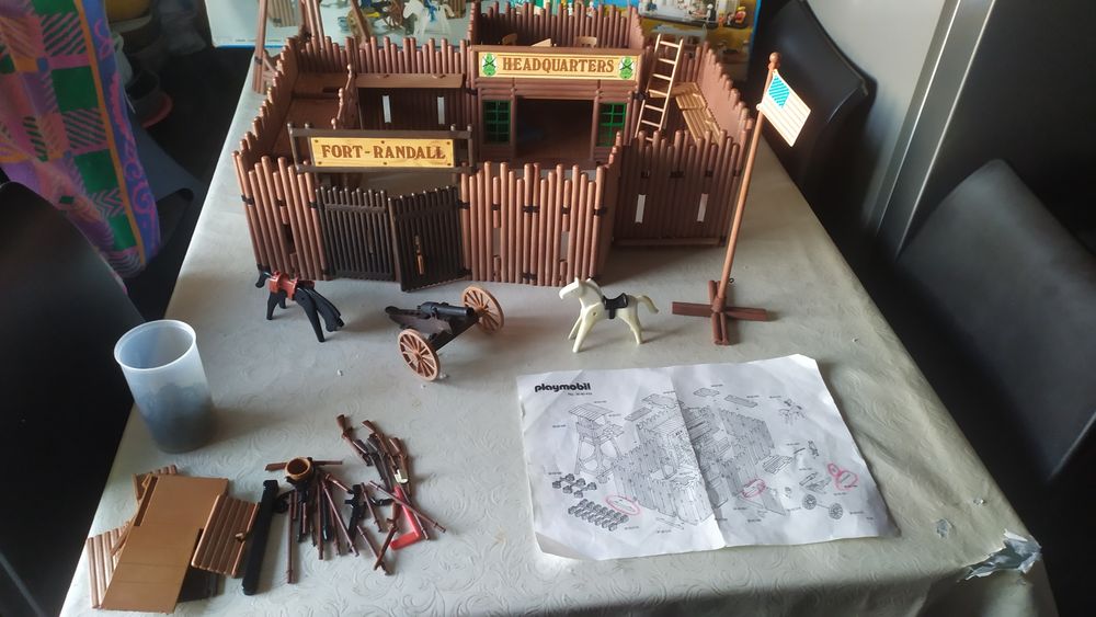 Playmobil set 3419 fort randall de 1980