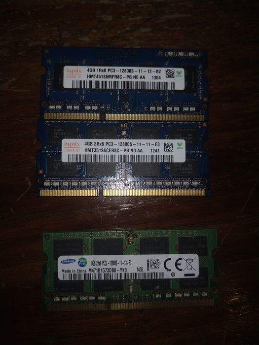 DDR3 16 GB SO-DIMM ноутбучна