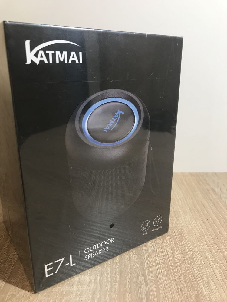 Портативна Bluetooth-колонка KATMAI E7-L Красная