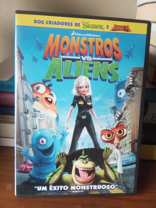 Dvds - Infanto  - Juvenis,Bolt e Mostros Vs Aliiens.