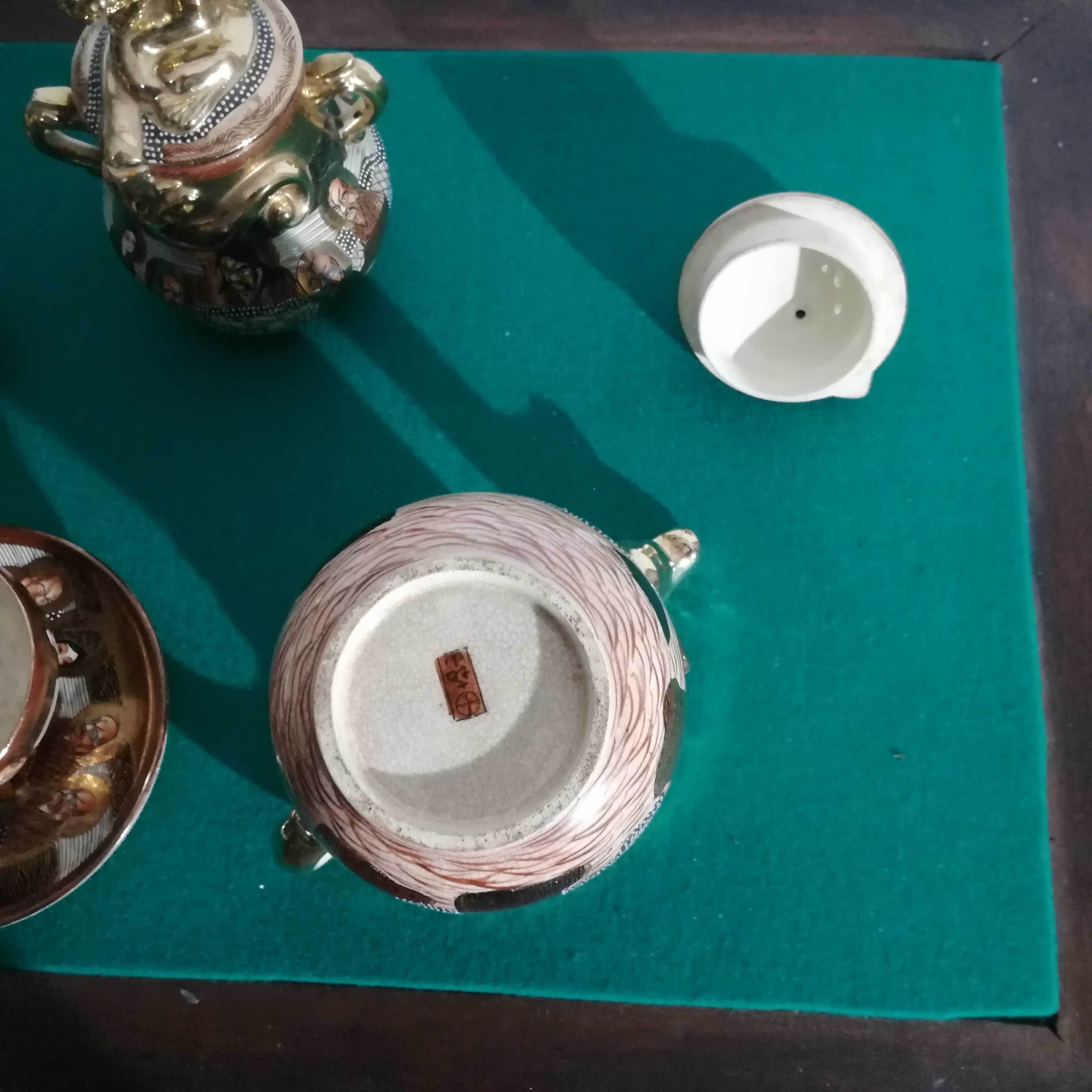 Louça Satsuma serviço de café