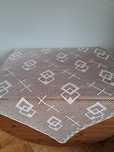 Obrus szydełko boho bawełniany 140x140.