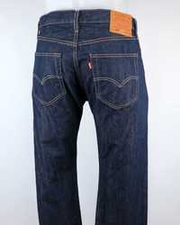 Levis 501 spodnie jeansy W32 L32 pas 2 x 42 cm