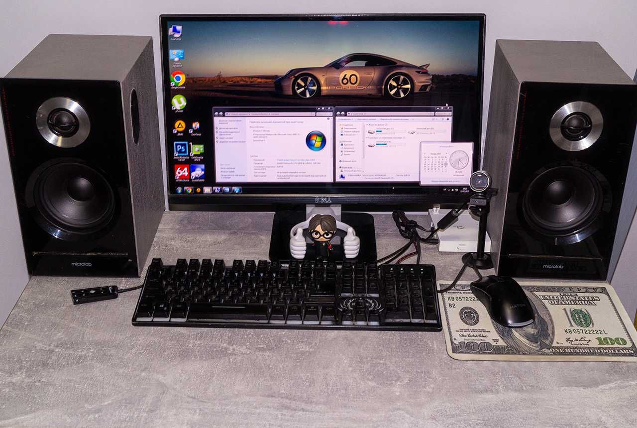 ‼️Монітор безрамковий 21.5" Dell S2240L IPS 1920x1080 Silver/Black