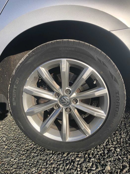 Комплект дисків з гумою R17 5x112 London 7J ET40 Volkswagen Skoda Audi