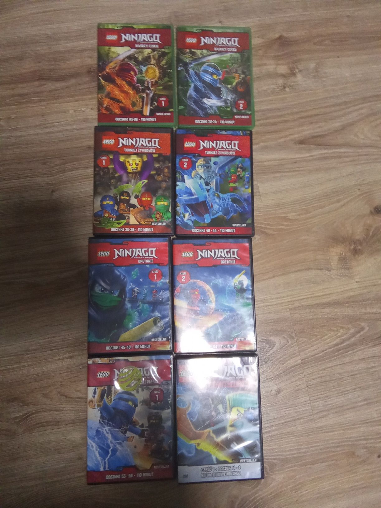 Płyty DvD lego ninjago