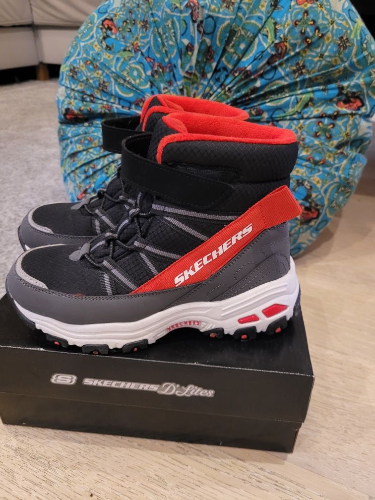 Buty zimowe chłopięce 32 Skechers
