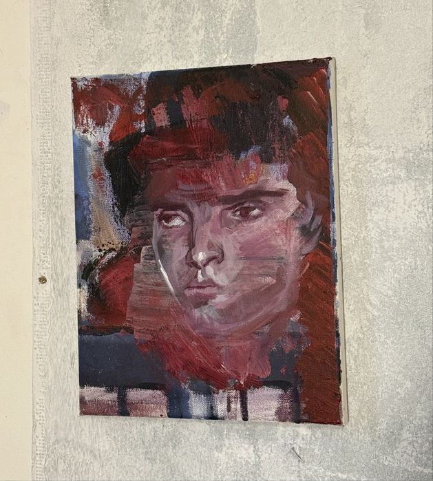 Obraz abstrakcja twarz