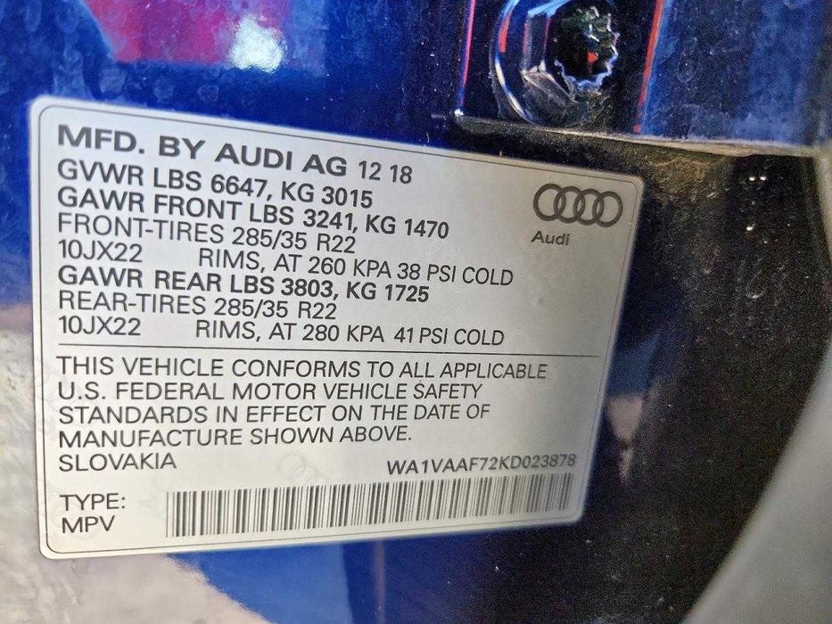 2019 Audi Q7 Prestige