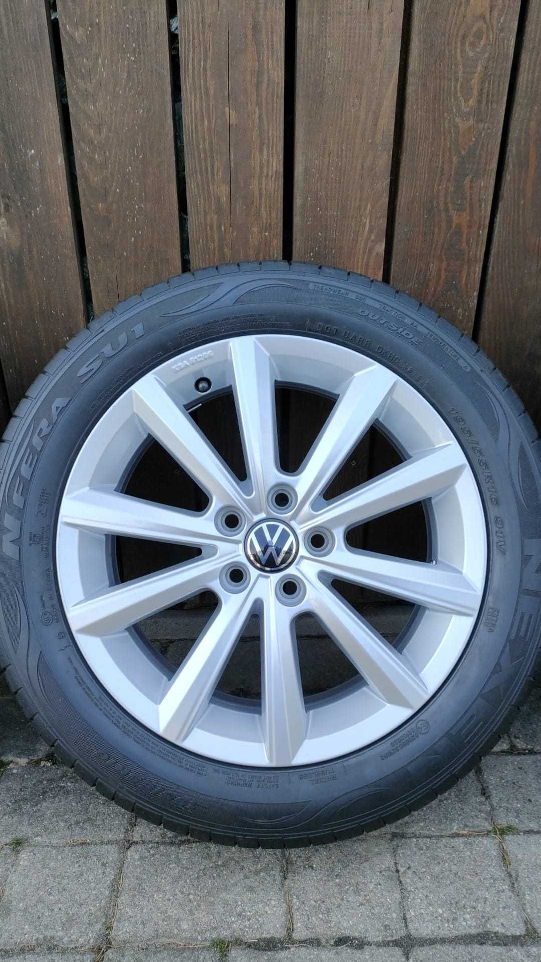 Koła Vw Polo VI Skoda Seat 16" 5x100 opony lato 195/55/16 (OL1609)