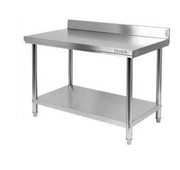 Stół przyścienny z półką 1200x600xH850 YG-09022 składany yato