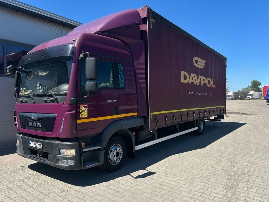 MAN TGL 12.250  MAN TGL 12.250 zabudowa Konar 20 paletowa 72900 PLN netto