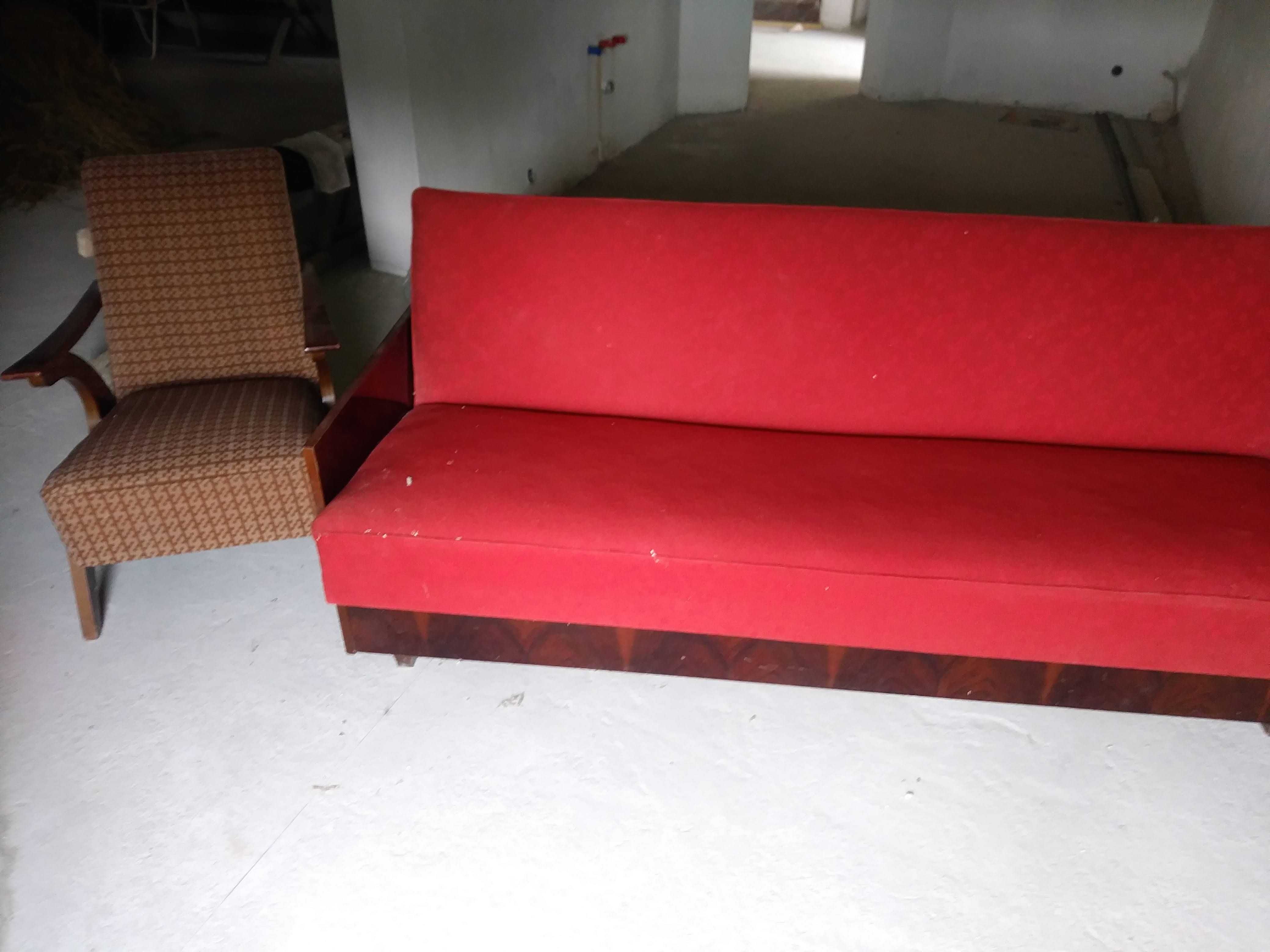 sofa i fotele wersalka rozkladana