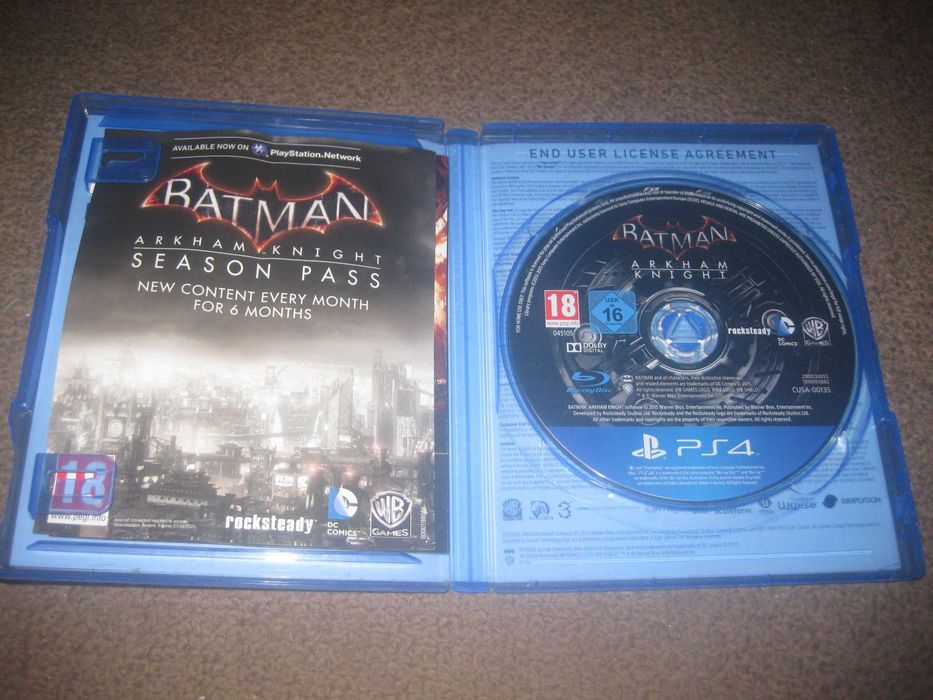 Jogo "Batman: Arkham Knight" para a Playstation 4/Impecável!