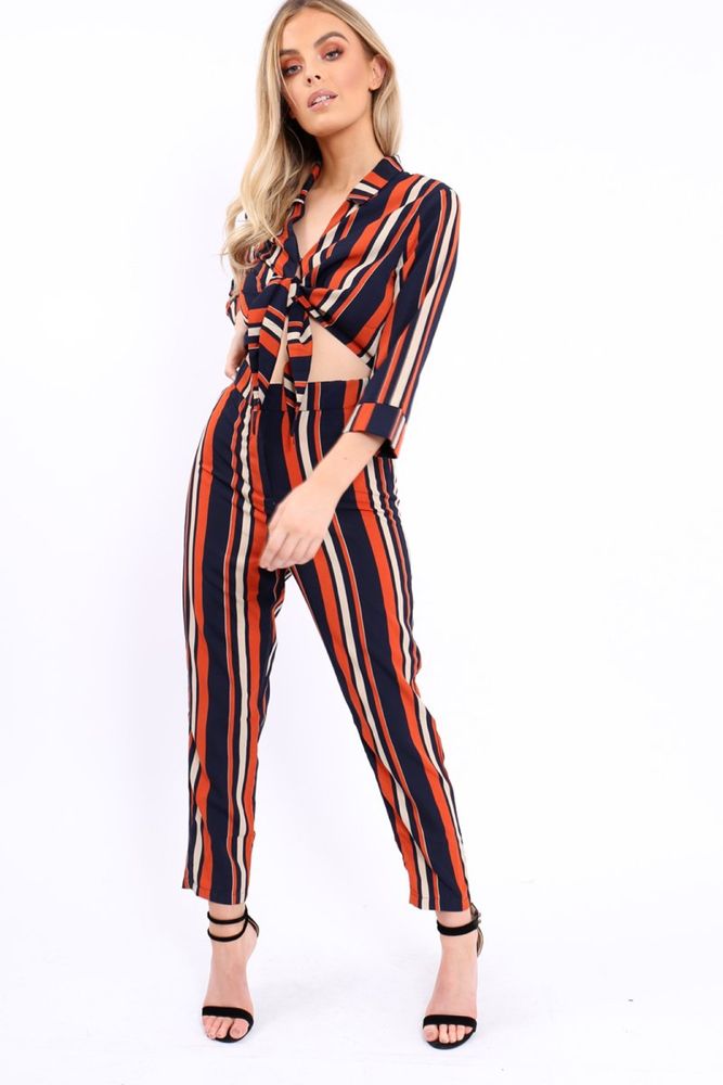 Брючний комбінезон, топ, штани, різнокольоровий, prettylittlething.