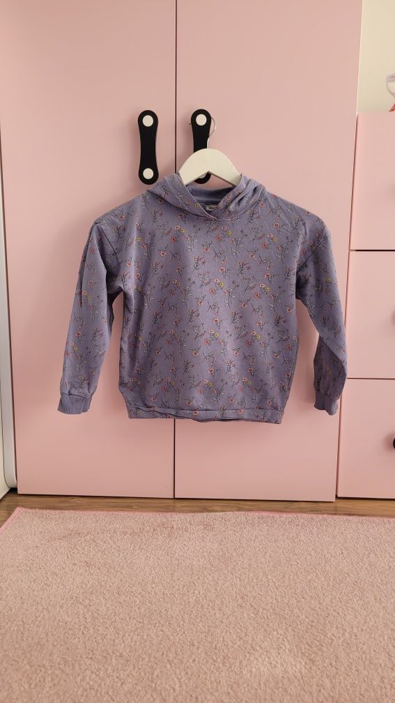 Bluza dla dziewczynki 134 rozmiar Sinsay z kapturem dziewczęca