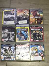 Gry PS3 Tomb Raider Payday 2 Need for Speed Max Payne Time Crisis GRID