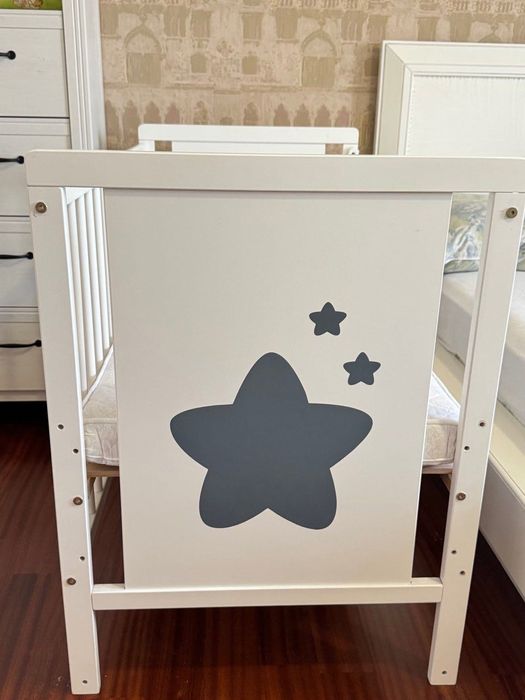 Дитяче ліжечко Зірочка