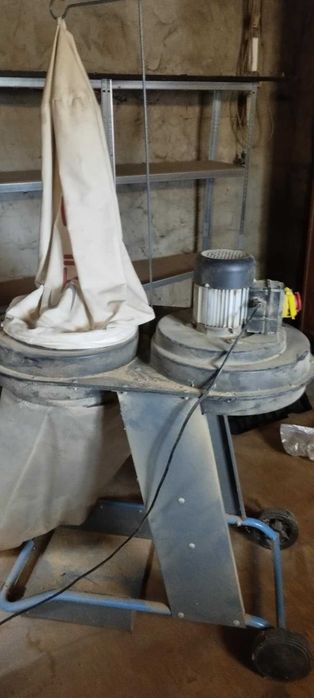 Strugarko grubościówka heblarka + odkurzacz do trocin