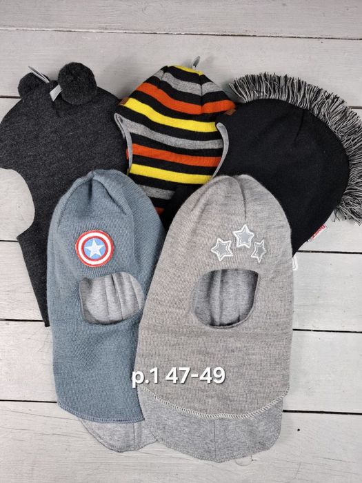 Зимові шапки шоломи Beezy 100% вовна. Знижка.,