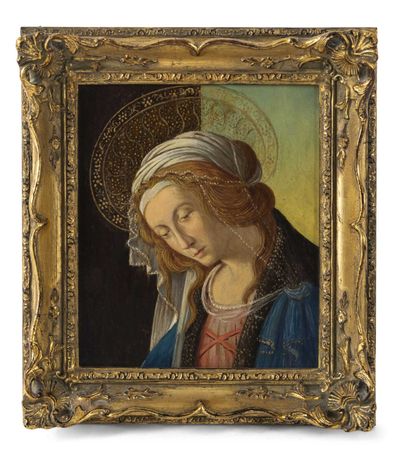 Obraz Madonna z księgą wg Sandro Botticellego olej
