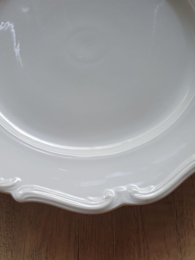 Porcelanowa patera półmisek talerz z okresu PRL Wałbrzych ø 32 cm
