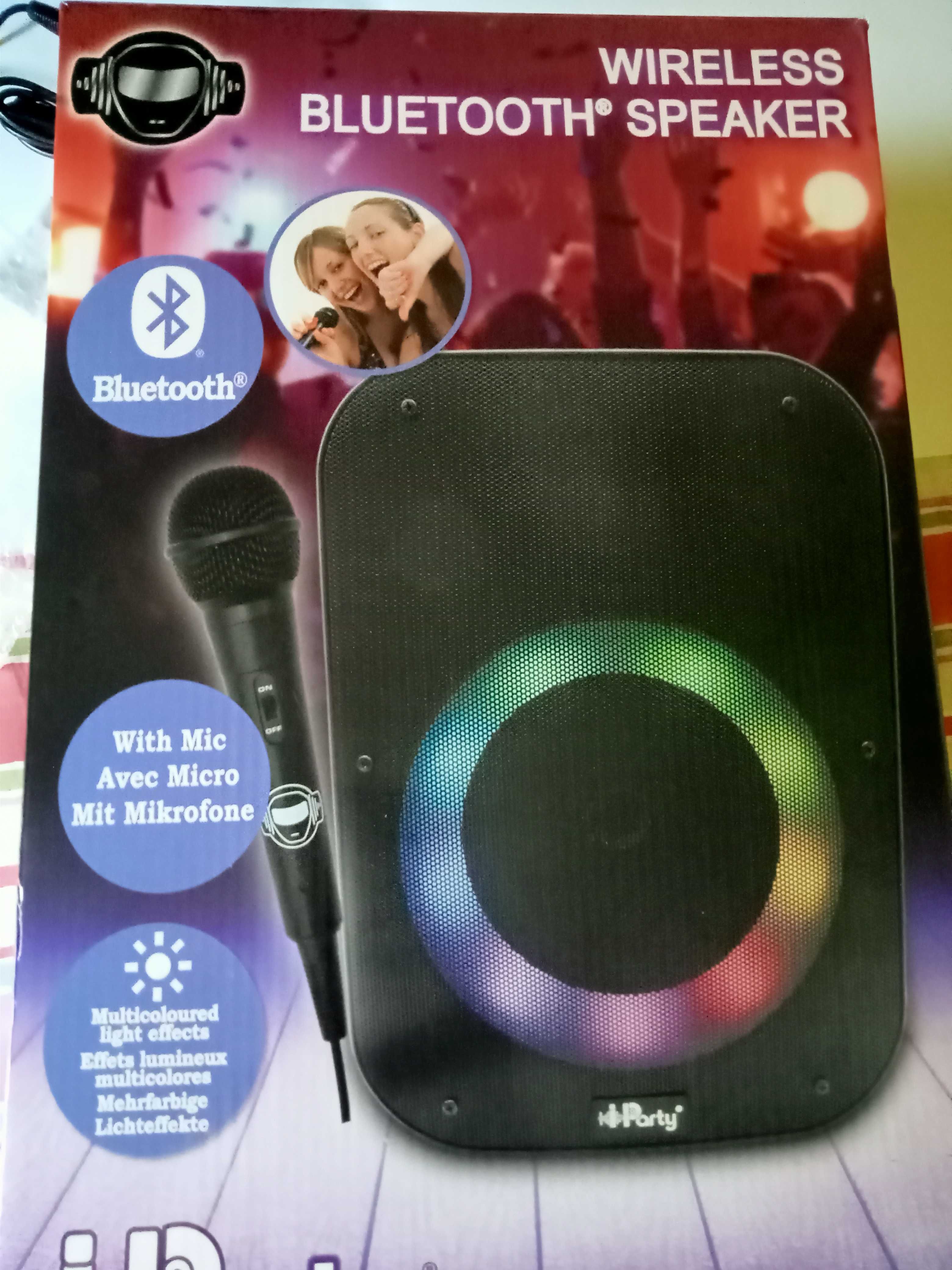 Sistema de som bluetooth party