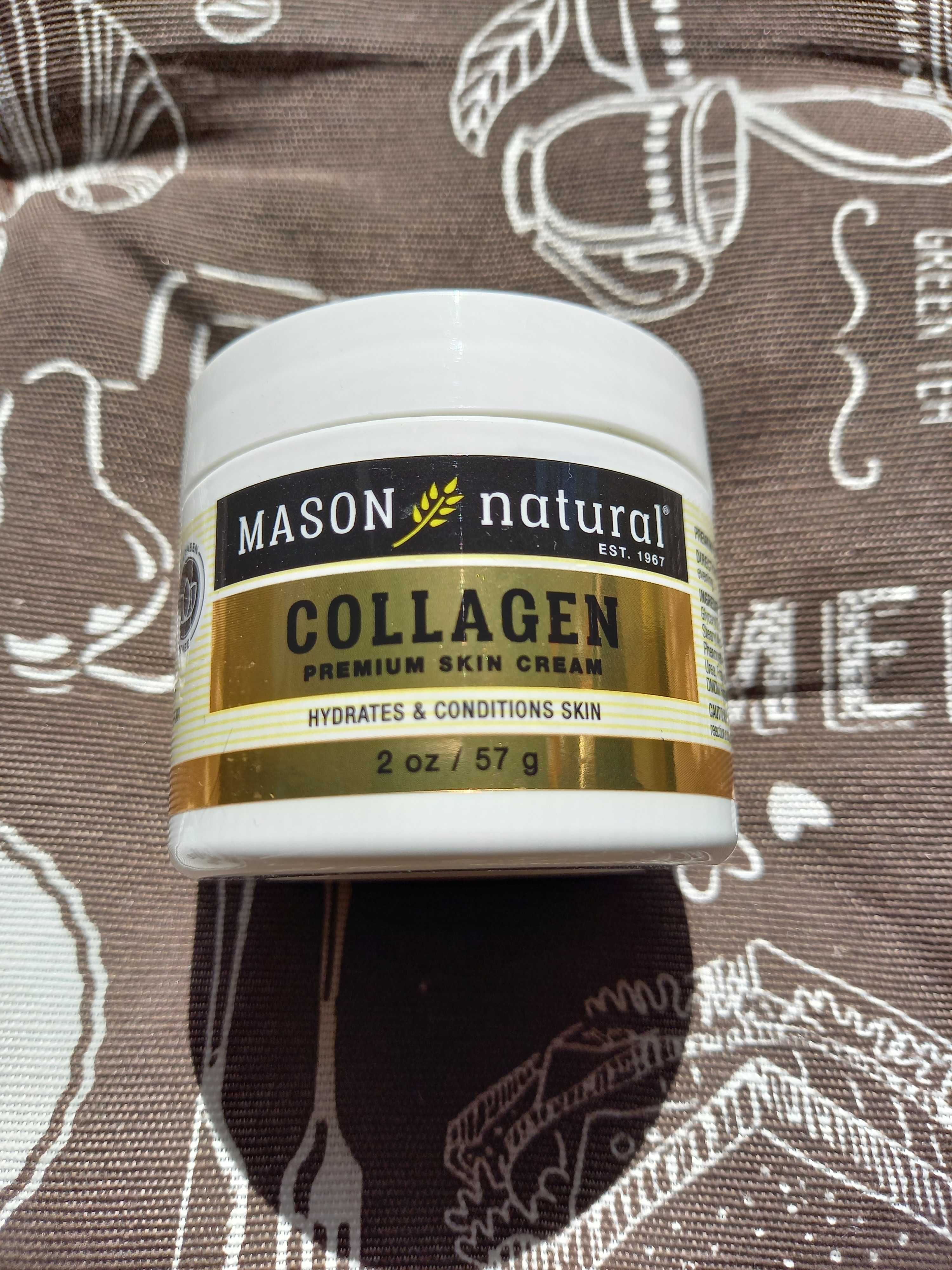 Крем для лица с коллагеном, collagen Mason Natural для обличчя США