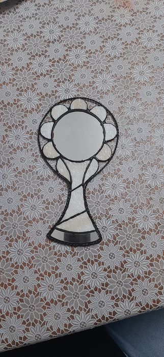 Espelho elaborado a mão - técnica vitral Tiffany