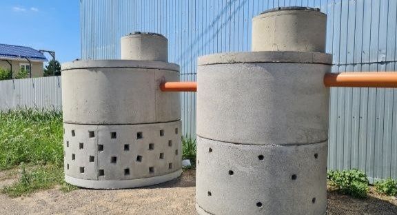 ВІД ВИРОБНИКА. СЕПТИК,  каналізація під ключ К-0,65х2.25: копка